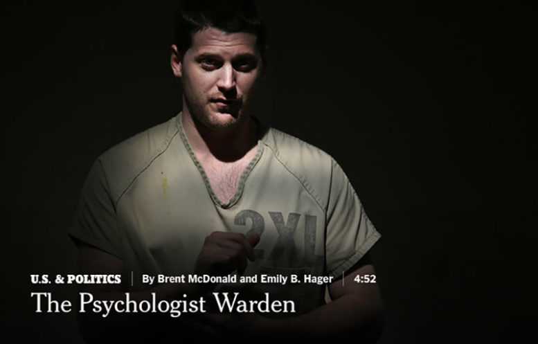 still photo from the Psychologist Ward New York Times video